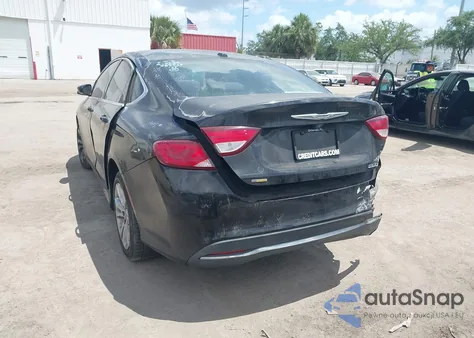2015 Chrysler 200 Limited z USA, uszkodzony, nr VIN 1C3CCCAB1FN674860